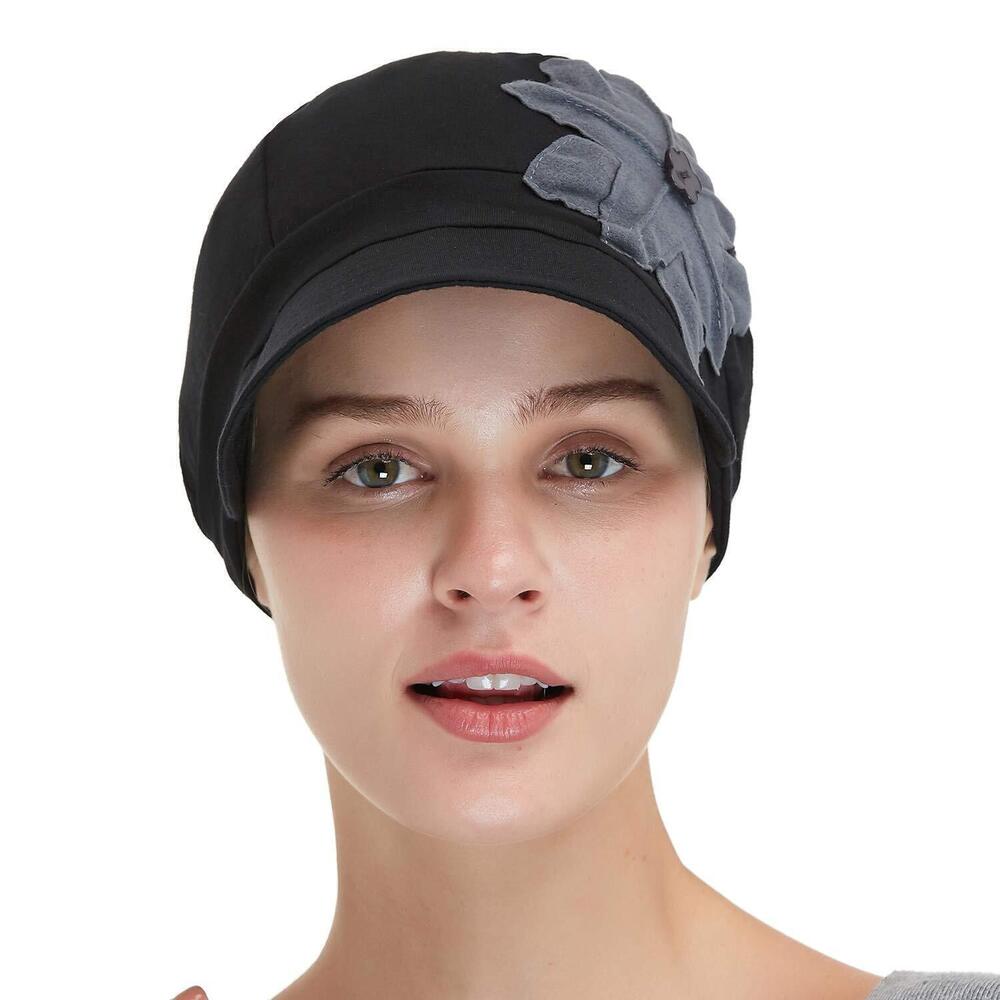 6602 Bamboo Fashion Hat Daily Use with Brim Visor, Hats for Cancer Chemo